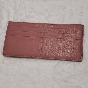 Flat wallet card holder